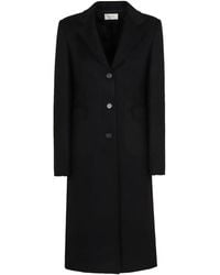 The Row - Klassischer Wollmantel - Lyst