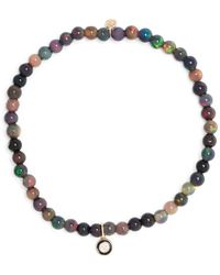 Sydney Evan - 14Kt Geelgouden Armband Met Diamant En Opaal - Lyst