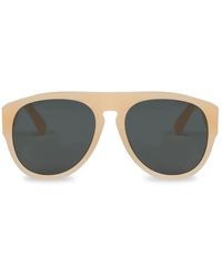 Moschino - Pilot-Frame Sunglasses - Lyst