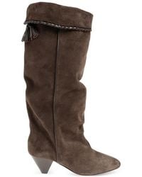 Isabel Marant - Elita Tassel-Detail Boots - Lyst