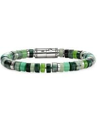 John Hardy - Bracciale Heishi Con Smeraldi - Lyst