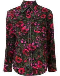 Marni Camisa con estampado floral - Verde