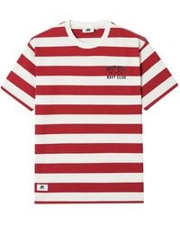 Chocoolate - Striped Crew-Neck T-Shirt - Lyst