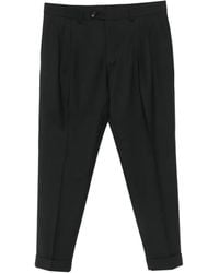 BE ABLE - Geplooide Broek Met Omgeslagen Pijpen - Lyst