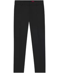 HUGO - Tailored Trousers - Lyst