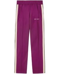 Palm Angels - Contrast Band Joggers With Track In - Lyst