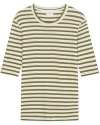 Closed - T-Shirts And Polos Verde Cotton - Lyst