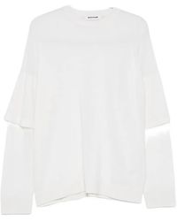 DARKPARK - Layered-Sleeves Sweater - Lyst