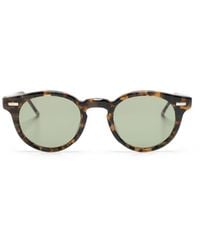 Thom Browne - Tortoiseshell Round-Frame Sunglasses - Lyst