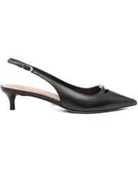 Guess - 45Mm Slingback Leather Pumps - Lyst