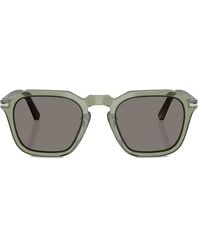 Persol - Geometric-Frame Sunglasses - Lyst