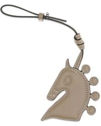 Max Mara - Unicorn Leather Keyring - Lyst