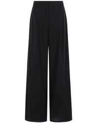 Dusan - Pleated Wide-Leg Trousers - Lyst