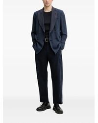 Barena - Double-Breasted Linen Blazer - Lyst