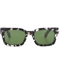 Off-White c/o Virgil Abloh - Camouflage Midland Square-Frame Sunglasses - Lyst