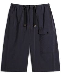 Lemaire - Drawstring Cargo Shorts - Lyst