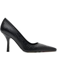 Burberry - Spitze Pumps mit Dame Check 90mm - Lyst