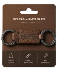 Piquadro - Porte-Clés À Logo Gravé Eagle - Lyst