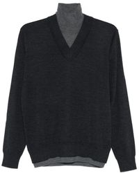 Paolo Pecora - Roll-Neck Wool Sweater - Lyst
