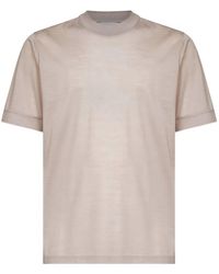 D4.0 - T-Shirt Mit Rundem Ausschnitt - Lyst