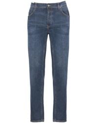 PT Torino - Faded Slim-Fit Jeans - Lyst