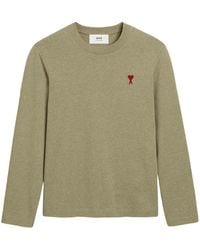 Ami Paris - Camiseta Ami de Coeur - Lyst