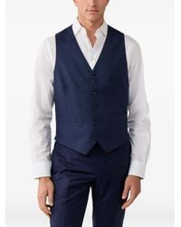 Hackett - Chaleco Con Cuello En V - Lyst