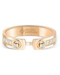 Nouvel Heritage - Bague Tuxedo Mood Pavée De Diamants - Lyst