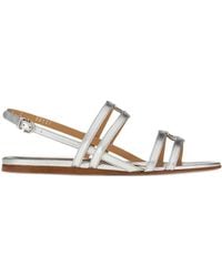 Ferragamo - Vara Leather Sandals - Lyst