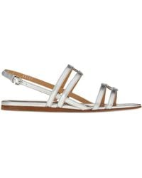 Ferragamo - Vara Leather Sandals - Lyst