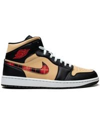 Nike - Air Jordan 1 Mid Se Black/multi-color/sesame/fire Red/whitedz5329-001 - Lyst