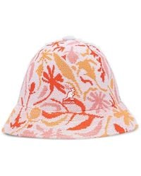 Kangol - Floral-Intarsia Bucket Hat - Lyst