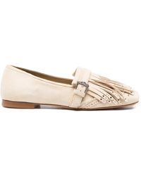 Ermanno Scervino - Fringe Buckle Loafers - Lyst