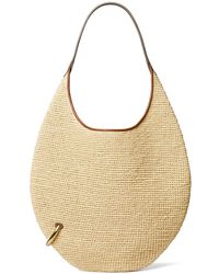 Tory Burch - Pierced Straw Bag - Lyst