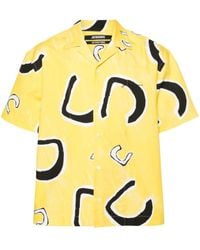 Jacquemus - Camisa bowling Jean de algodon estampada - Lyst