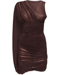 Magda Butrym - Draped Short Dress - Lyst