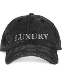 CAPTURE GALLERY - Distressed Embroidered Baseball Cap - Lyst