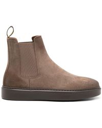 Doucal's - Suede Chelsea Ankle Boots - Lyst