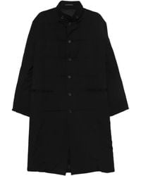 Yohji Yamamoto - Single-Breasted Coat - Lyst