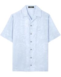 Versace - Hemd Aus Barocco-Jacquard - Lyst