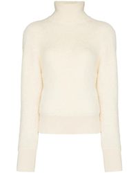 Nanushka - Miah Fleece Knitted Jumper - Lyst