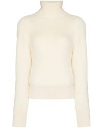Nanushka - Miah Fleece Knitted Jumper - Lyst