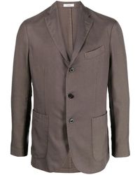 Boglioli - Single-Breasted Cashmere-Silk Blazer - Lyst