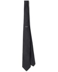 Prada - Silk Tie - Lyst