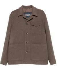 Herno - Giacca "Field" Con Collo A Camicia - Lyst