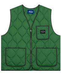 AWAKE NY - Quilted Diamond-Pattern Vest - Lyst