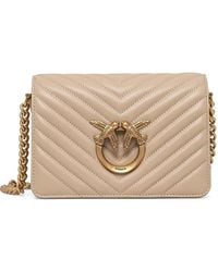 Pinko - Mini Love Click Cross Body Bag - Lyst