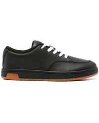 KENZO - Dome Grained Leather Sneakers - Lyst
