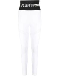 Philipp Plein - Elasticated Logo-Waistband Leggings - Lyst