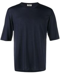 Saint Laurent - Crew-neck Wool-cashmere T-shirt - Lyst